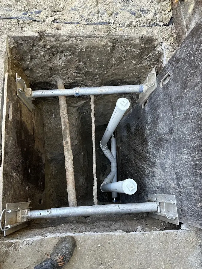 Experienced plumber completing Gas Line Repair work in Sonterra